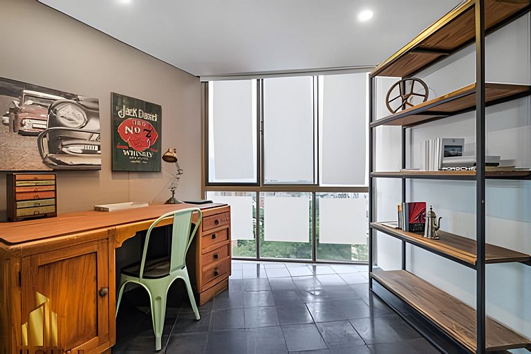 5G 1204 - Apt elegante con vistas desde el balcón