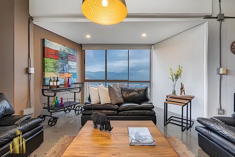 5G 1204 - Apt elegante con vistas desde el balcón