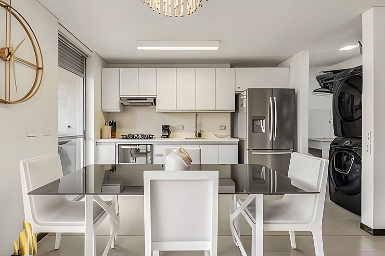 Life 1202 - Pleasant Apt in Poblado with AC