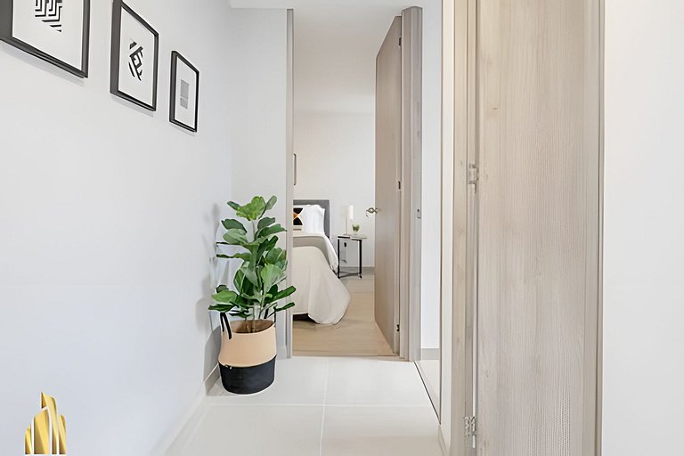 Metropolitan 1217-Serene/Comfy Apt/Priv balcony/AC