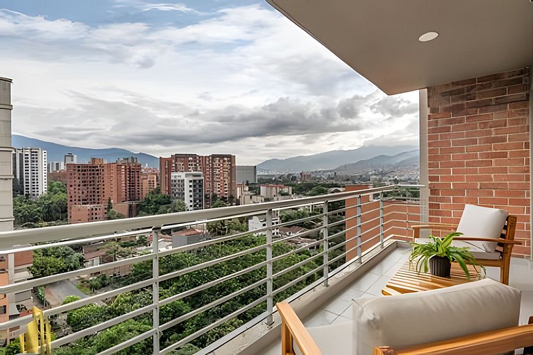 Acqualina 1104-Tranquilo y acogedor apt en Poblado
