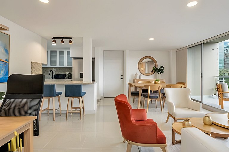 Acqualina 1104-Tranquilo y acogedor apt en Poblado