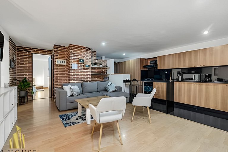 Santiago De Bagatela 401 - Serene apt/sauna & gym