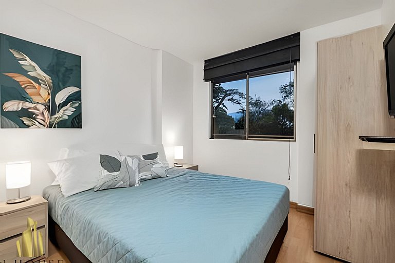 Santiago De Bagatela 401 - Serene apt/sauna & gym