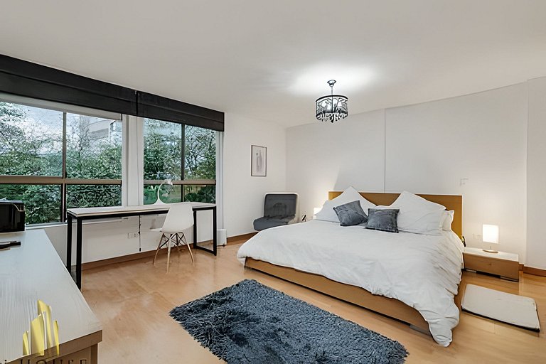 Santiago De Bagatela 401 - Serene apt/sauna & gym