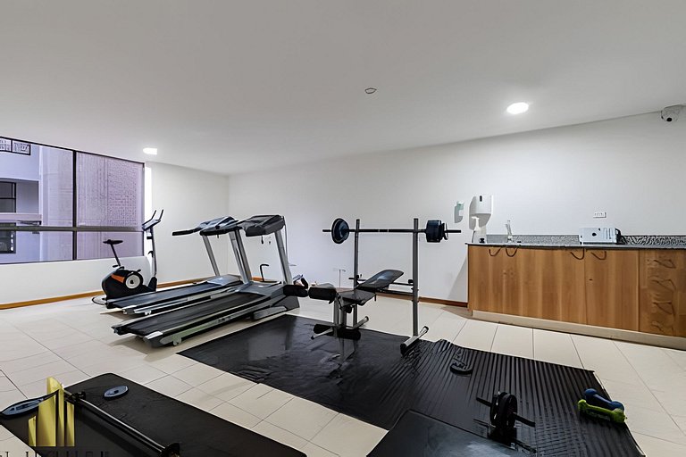 Santiago De Bagatela 401 - Serene apt/sauna & gym