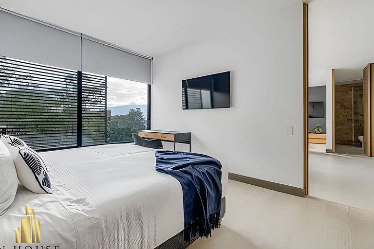 Q Tower 506 - Bright & Chic Loft In Poblado