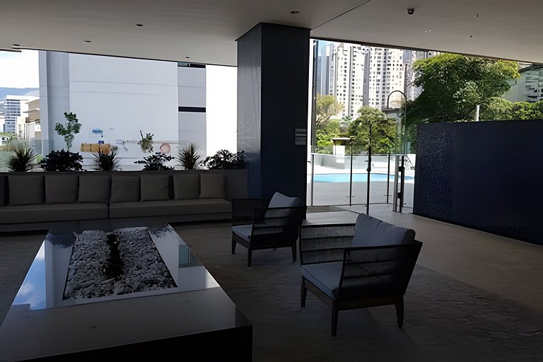 Square1623 -Apt lleno de luz/piscina y buena vista