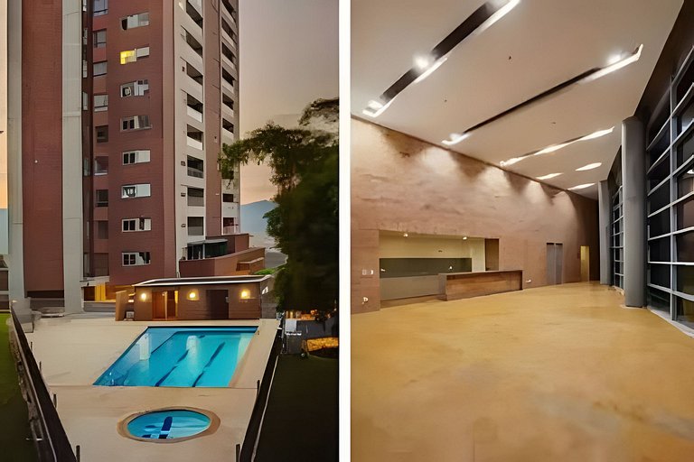 Stanza 1503 - Serenidad elegante/piscina/gimnasio