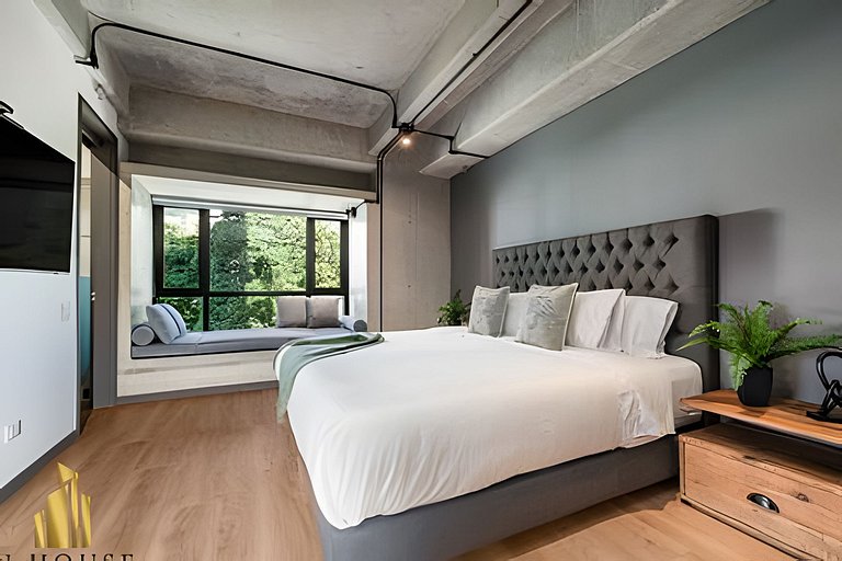 We Home501-Serenidad urb/balcón/coworking/piscina