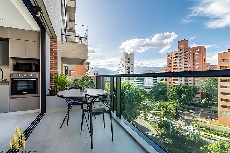 We Home501-Serenidad urb/balcón/coworking/piscina