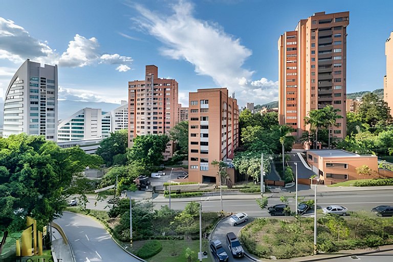 We Home501-Serenidad urb/balcón/coworking/piscina