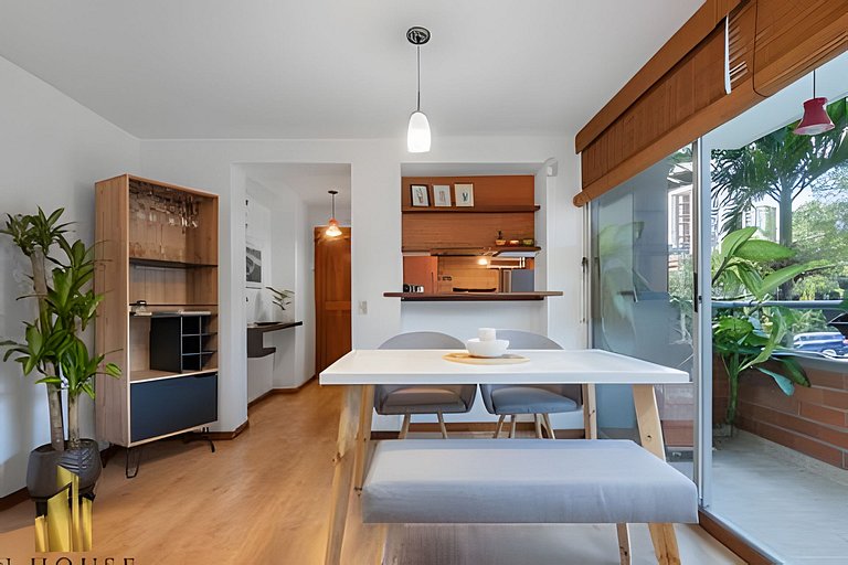 Torre pravia 201 - Loft sereno con balcón privado