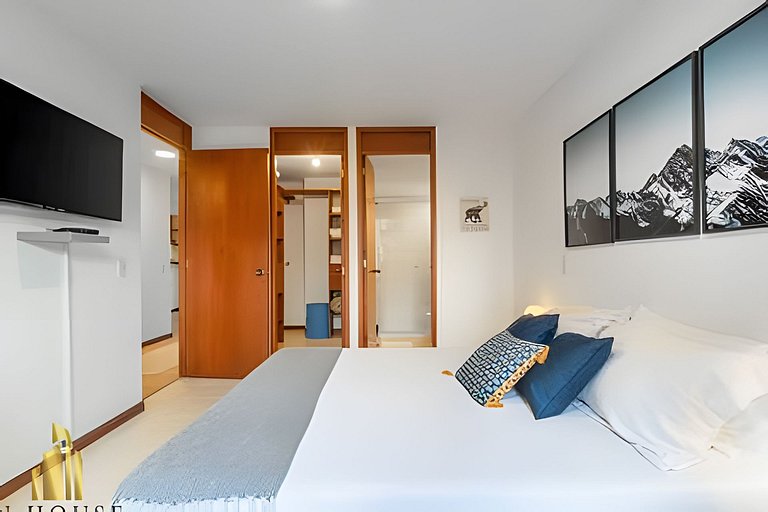 Torre pravia 201 - Loft sereno con balcón privado