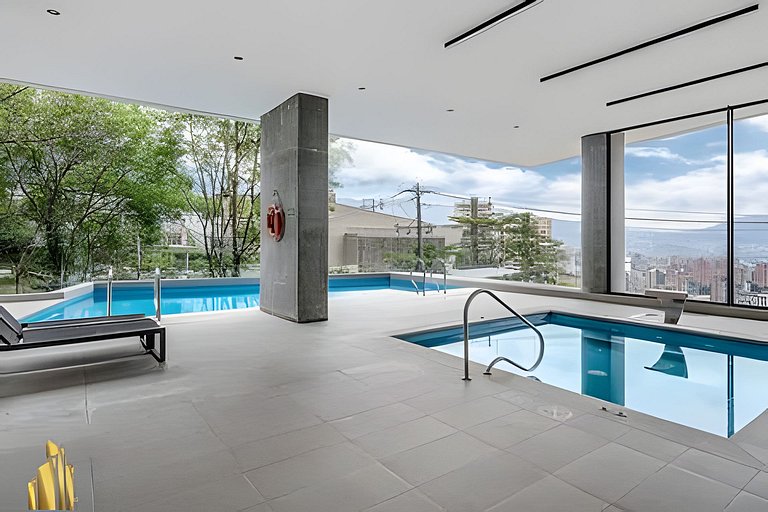 Vierzo 1103-Apt panorámicas/Piscina/Barbacoa priv