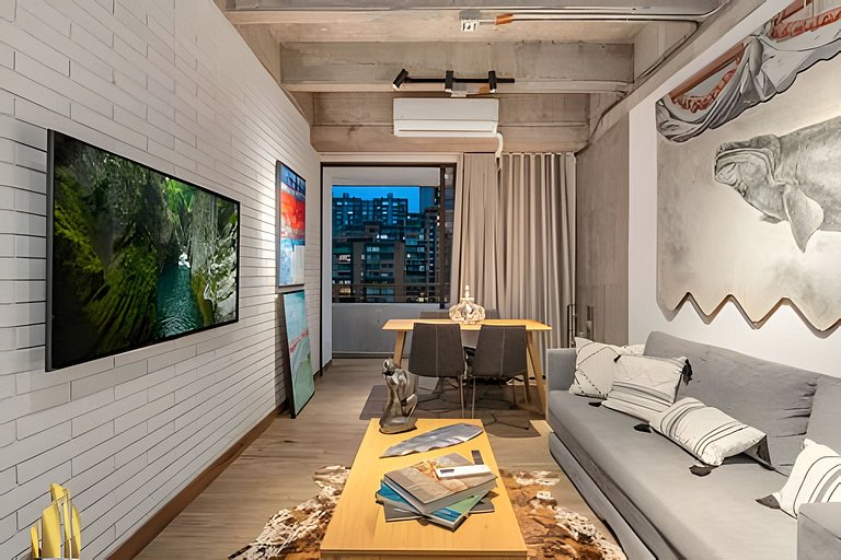 Distrito Vera 1023 - Chic & Cozy Apt Balcony
