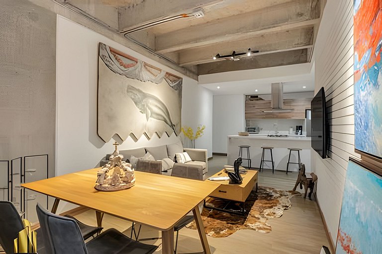 Distrito Vera 1023 - Chic & Cozy Apt Balcony