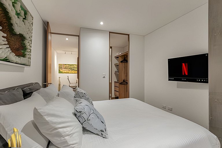 Distrito Vera 1023 - Chic & Cozy Apt Balcony