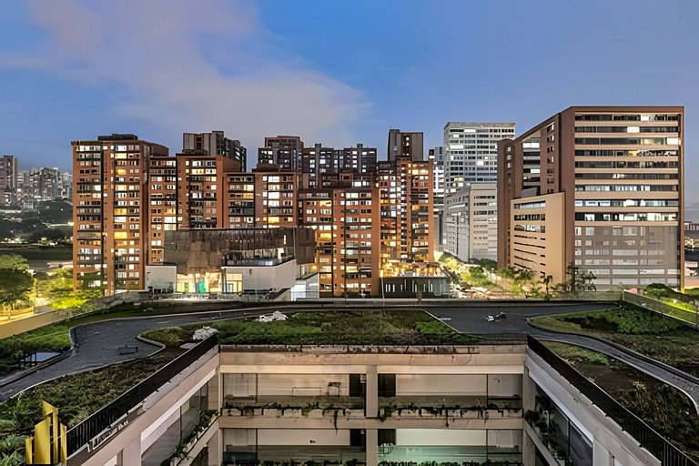 Distrito Vera 1023 - Chic & Cozy Apt Balcony