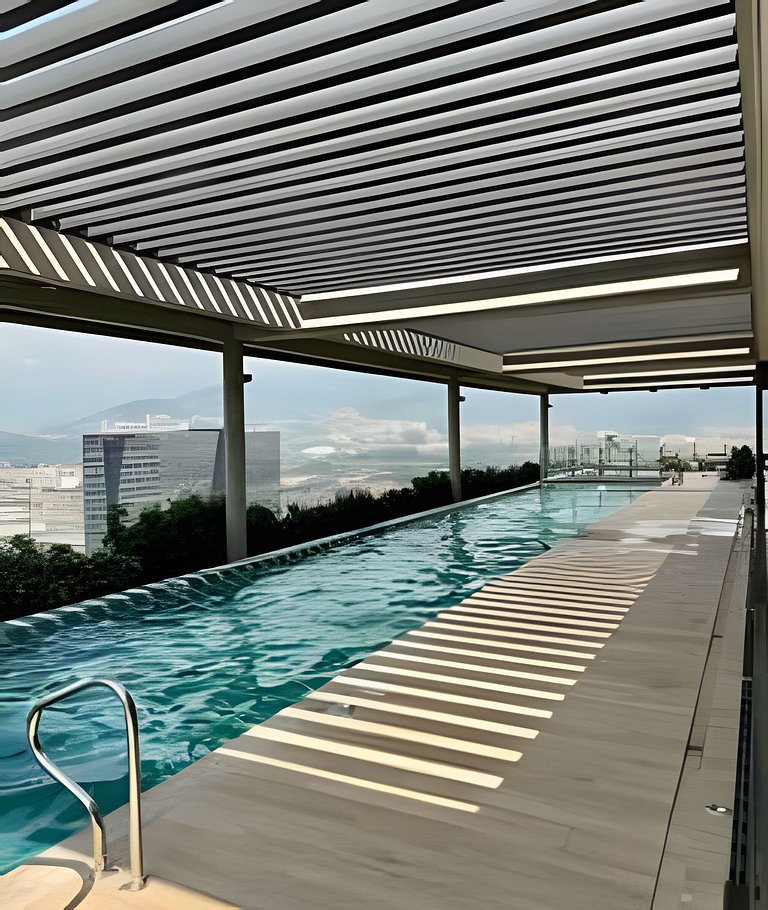 Distrito Vera 1023 - Chic & Cozy Apt Balcony