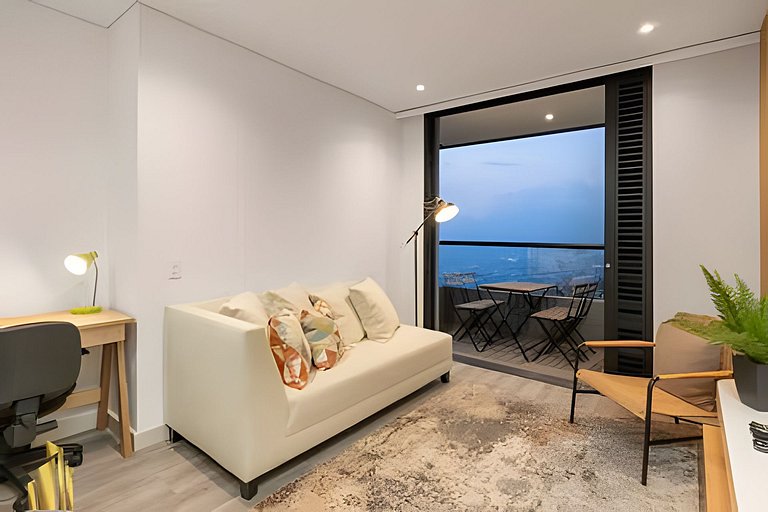 Wall 2802: Refugio elegante con vistas a la ciudad