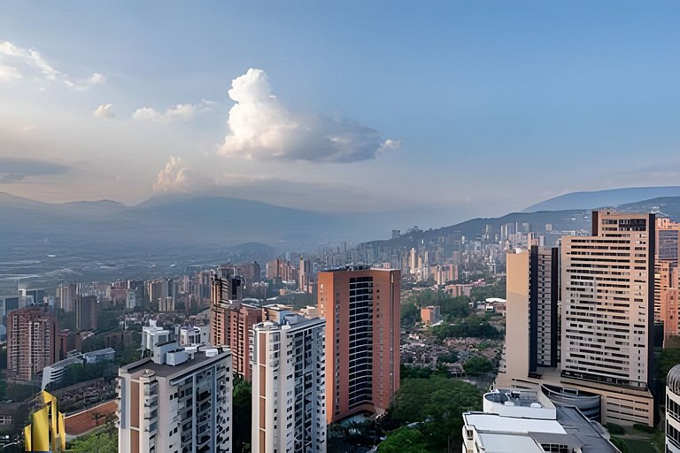 Wall 2802: Refugio elegante con vistas a la ciudad