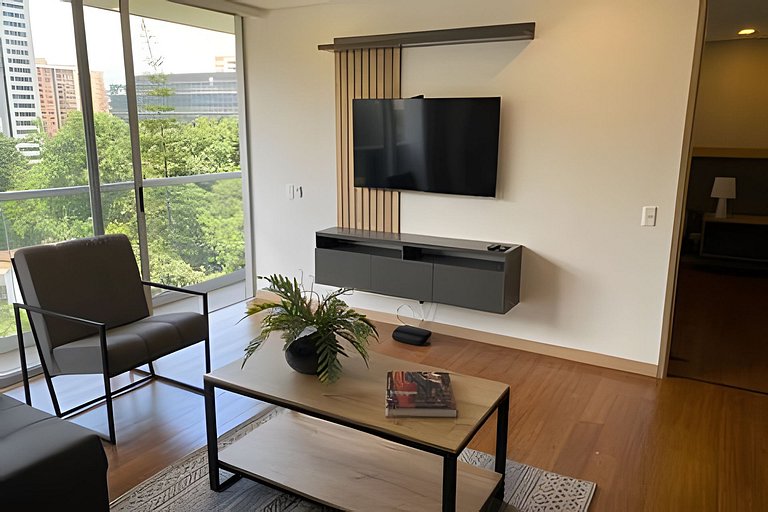 Campestre 605 - Cozy Studio with AC and Balcony