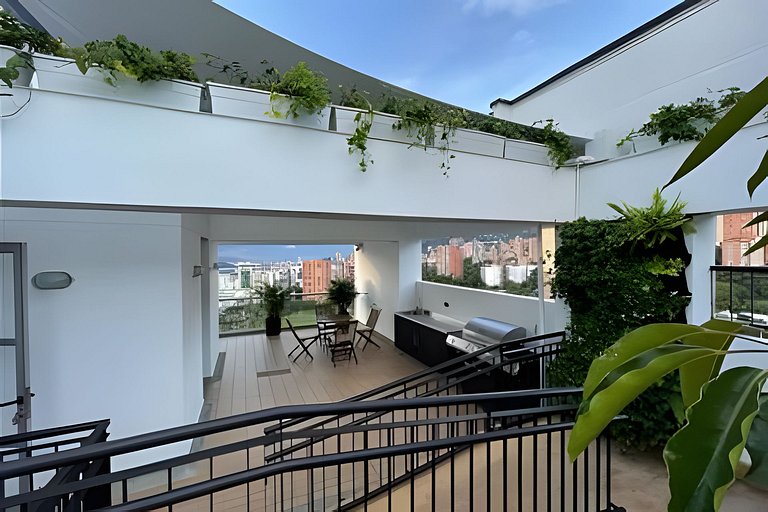 White 2301 - Naturaleza/Dúplex con jacuzzi/terraza