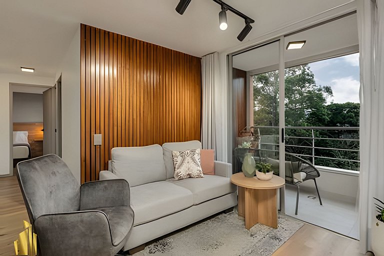 San Carlos 607-Cozy apt in a quiet & natural area