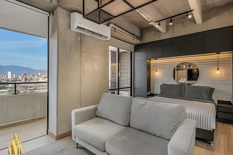 Distrito Vera 1713 - Loft with AC and Balcony