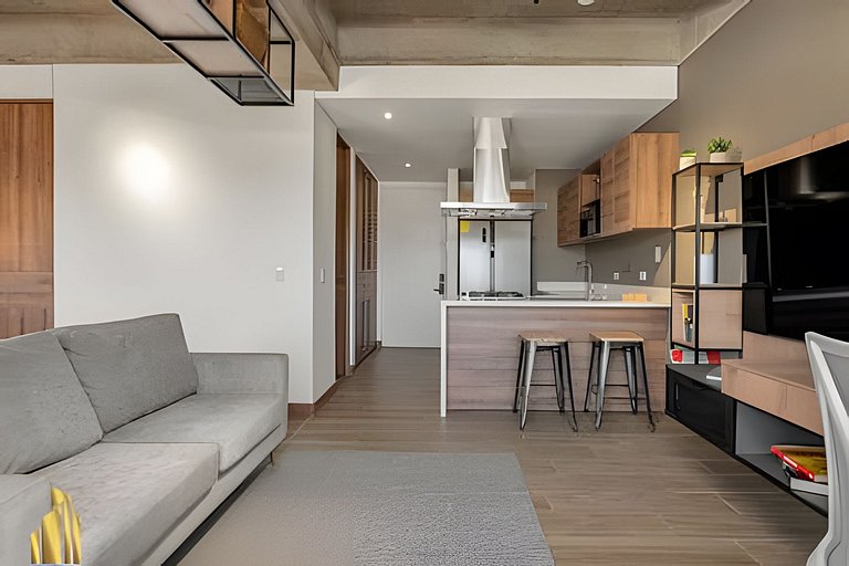 Distrito Vera 1713 - Loft with AC and Balcony