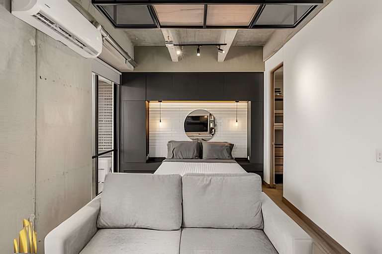 Distrito Vera 1713 - Loft with AC and Balcony