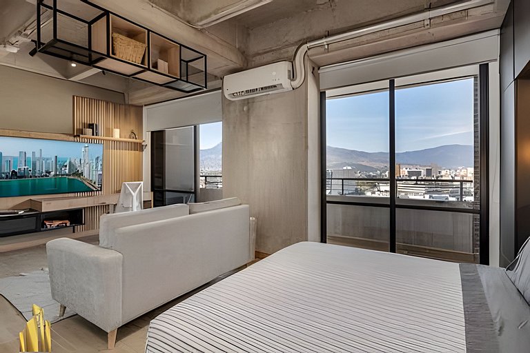 Distrito Vera 1713 - Loft with AC and Balcony