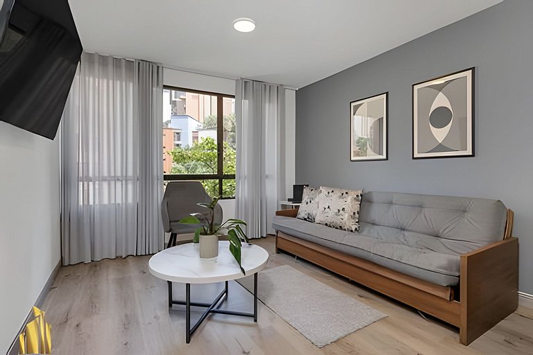 Ankara 602 - Private clean & bright Apt with AC