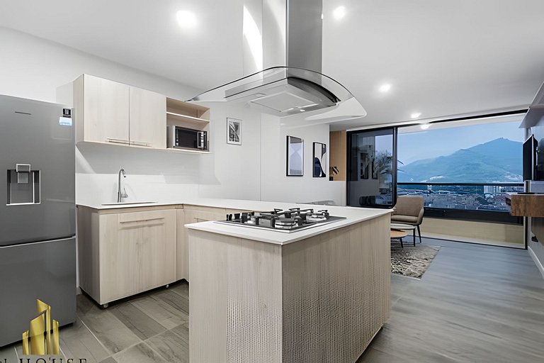 Class 48 2304 - Apt with Private Balcony/Sabaneta
