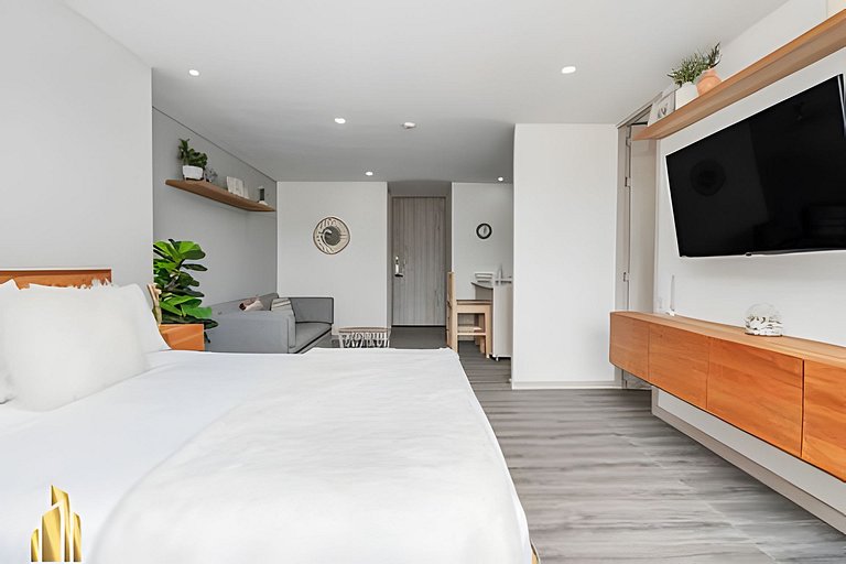 Class 48 2501 - Tranquil & Bright loft w Balcony