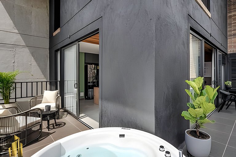 Morph 1402 - Stylish apt in Poblado/AC/Jacuzzi