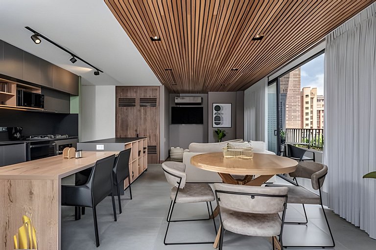 Morph 1402 - Stylish apt in Poblado/AC/Jacuzzi