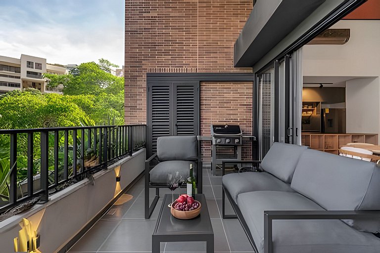 Morph 502 - Bright & Spacious, Poblado/BBQ/Jacuzzi