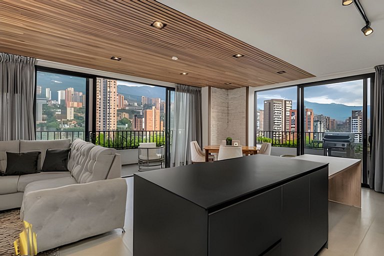 Morph 1802 - Stylish Escape in Poblado AC/Jacuzzi