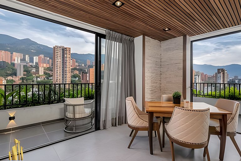 Morph 1802 - Stylish Escape in Poblado AC/Jacuzzi