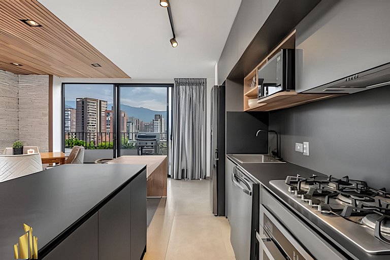 Morph 1802 - Stylish Escape in Poblado AC/Jacuzzi