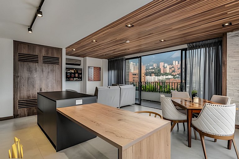Morph 1802 - Stylish Escape in Poblado AC/Jacuzzi