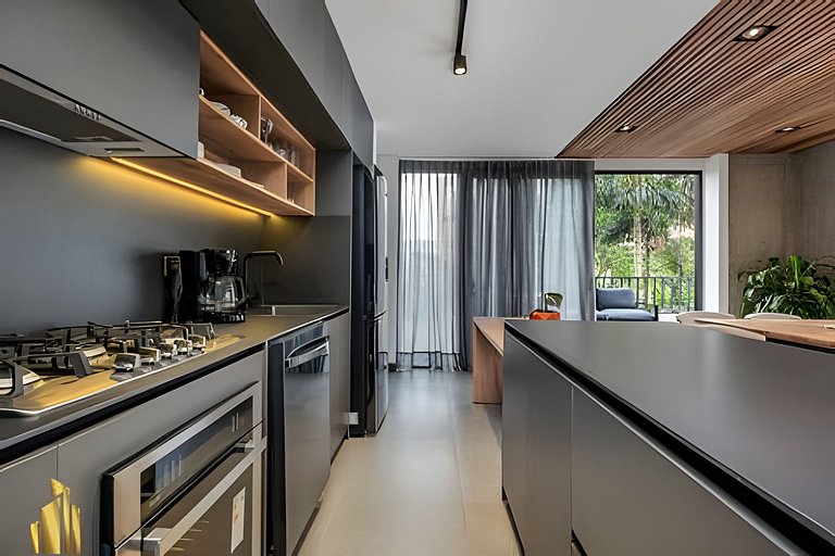 Morph 501 - Spacious Cozy Apt Poblado/BBQ/Jacuzzi