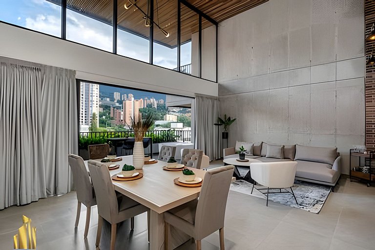 Morph 1401 - Luxe & bright ap in Poblado with AC