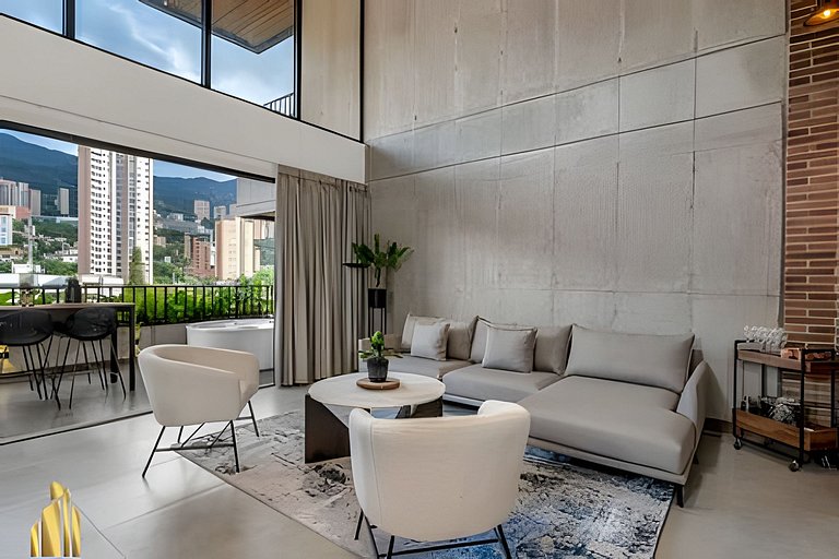 Morph 1401 - Luxe & bright ap in Poblado with AC