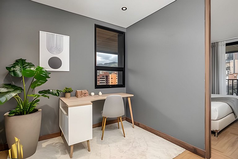 Morph 1401 - Luxe & bright ap in Poblado with AC