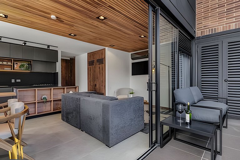 Morph 1002 - Luxe apt in Poblado/AC/BBQ