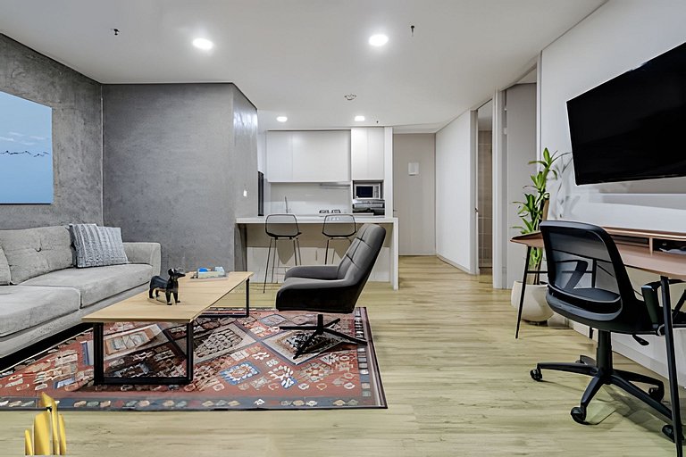 Urbano2205-Serenidad y fitness. Apt- piscina/gym