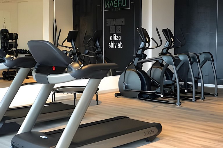 Urbano2205-Serenidad y fitness. Apt- piscina/gym